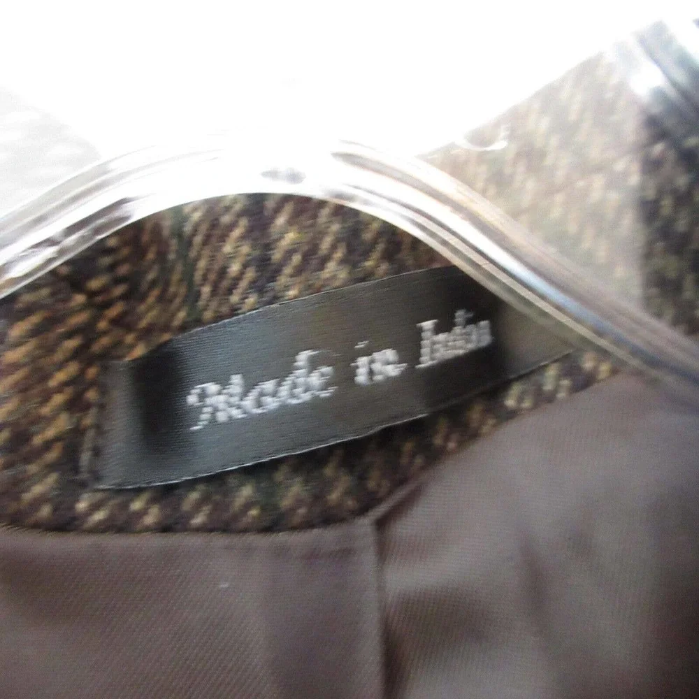 Lauren Ralph Lauren Plaid 100% Wool‎ Blazer
